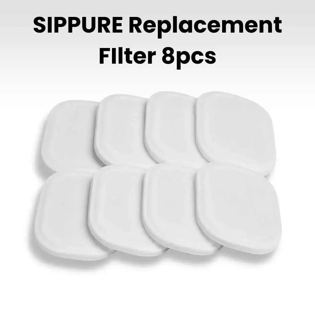 SIPPURE™ Stainless Steel Cat Water Fountain SIPPURE